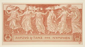 Aufzug und Tanz der Nymphen - Wilhelm Volz