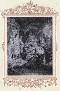 Goethe à Weimar - Wilhelm von (after) Kaulbach