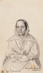 Maria Elisabeth von Wright, la mère de l