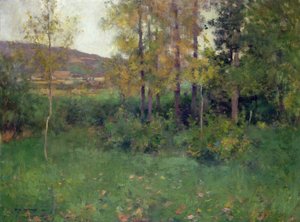 Paysage de printemps, Giverny - Willard Leroy Metcalf