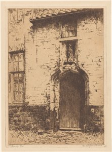 Bruges - Willem Adrianus Grondhout (signed by artist)