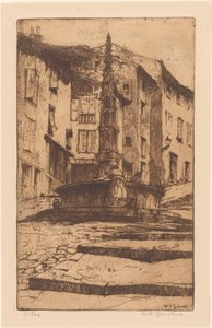Le Puy - Willem Adrianus Grondhout (signed by artist)