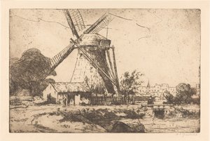 Moulin près de La Haye