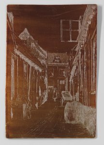 Vieille rue à Voorburg - Willem Adrianus Grondhout