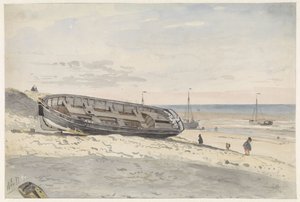 Bateaux sur la plage