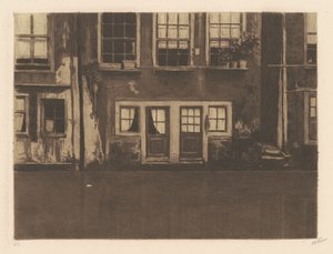 Oudezijds Achterburgwal, deux portes au milieu