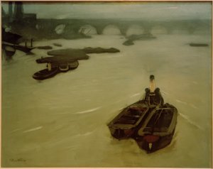 La Tamise à Londres - Willem Arnoldus Witsen