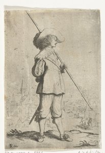 Soldat debout - Willem Basse (attributed to)