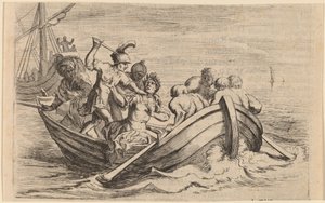 Le Poignardement de Pompée - Willem Basse