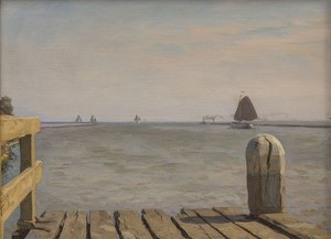 Jetée à Enkhuizen. 1918