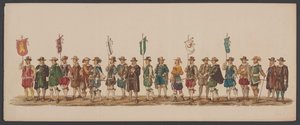 Défilé de Delft de 1862, cinquième groupe