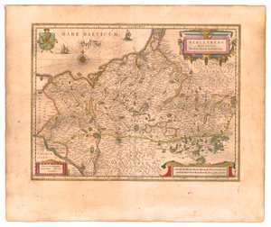 Duché de Mecklembourg - Willem Blaeu