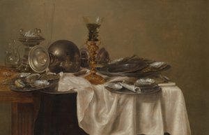 Nature morte au petit déjeuner - Willem Claesz. Heda