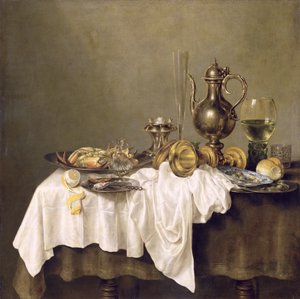 Petit déjeuner avec un crabe, 1648