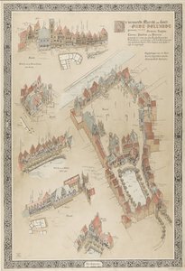 Plan de la vieille Hollande, 1895 - Willem Corneliszoon