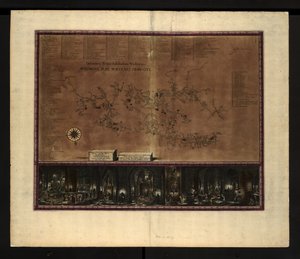 Carte des mines de sel de Wieliczka