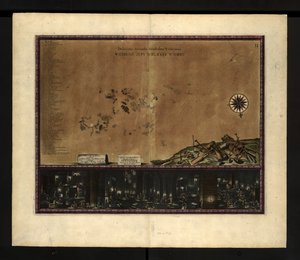 Carte des mines de sel de Wieliczka - Willem Hondius