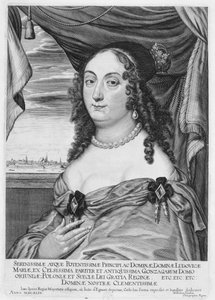 Maria Ludwiga Gonzaga (1611-67) Reine de Pologne, 1649
