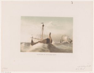 Navire, 11e siècle - Willem Jacob Hofdijk