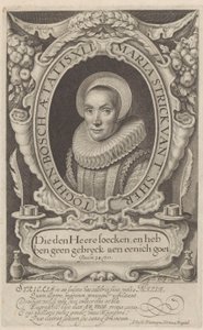Portrait de Maria Strick à l