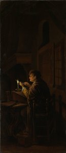 Triptyque : Allégorie de la formation artistique - Willem Joseph Laquy