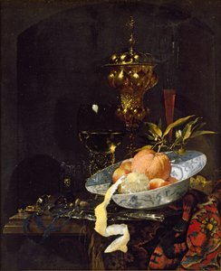 Nature Morte avec un Tapis Oriental