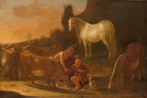 Mercure et Io - Willem Ossenbeeck