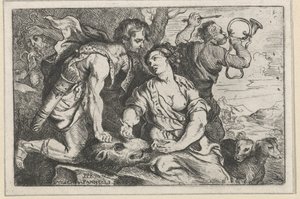 Méléagre et Atalante - Willem Panneels