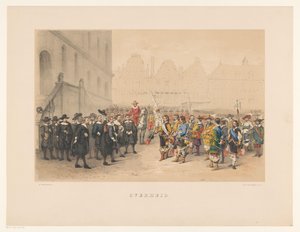Troisième groupe de la mascarade d