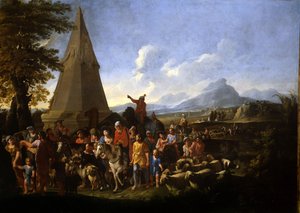 Jacob et sa famille entrant en Égypte