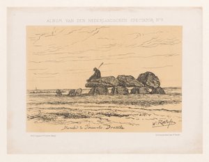 Dolmen à Tynaarlo en Drenthe