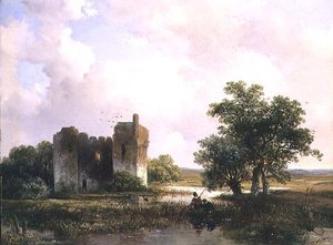 Paysage avec ruines - Willem Roelofs