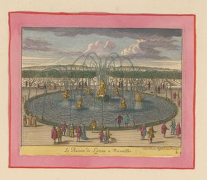 Bassin de Latone in den Gärten von Versailles - Willem Swidde