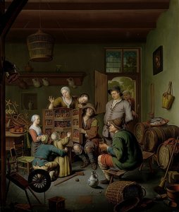 La Boîte à curiosités. 1718