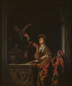 Bulles de savon - Willem Van Mieris