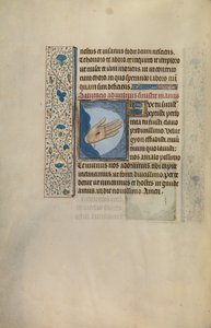 La main gauche du Christ avec sa blessure