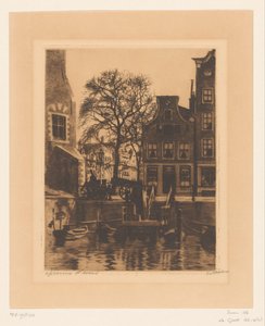 Overhaal près de la Montelbaanstoren à Amsterdam