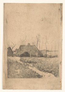 Ferme au crépuscule - Willem Arnoldus Witsen