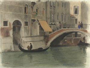 Pont sur un canal à Venise