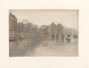 Le Vieux Waal à Amsterdam - Willem Arnoldus Witsen