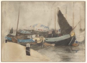 Bateaux amarrés