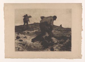 Travailleurs agricoles sur la lande - Willem Arnoldus Witsen