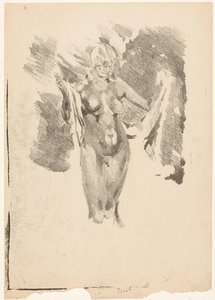 Femme nue debout qui se sèche - Willem Arnoldus Witsen