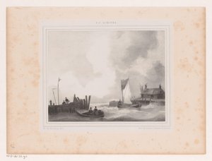 Port avec bateaux