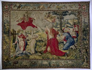 Dieu bénit la famille de Noé - Willem de Pannemaker