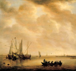 Paysage marin - Willem van Diest