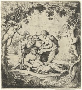 Bacchus buvant - Willem van Haecht (II)