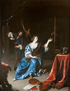 Dame au perroquet
 Titre(s) alternatif(s) :   Dame einen Papagei fütternd