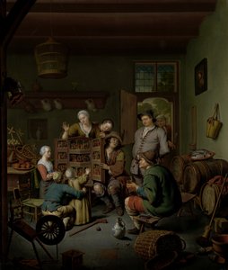 Le Raree-show - Willem Van Mieris