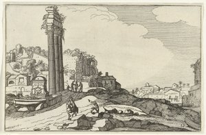 Temple de Castor et Pollux - Willem van Nieulandt (II)